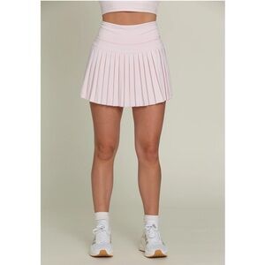 Lavender/ light pink gold hinge tennis skirt